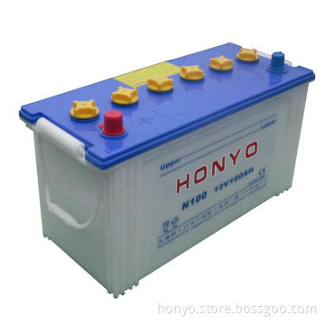 Baterai Mobil 12V 100Ah N100 Lead-Acid Dry Charged